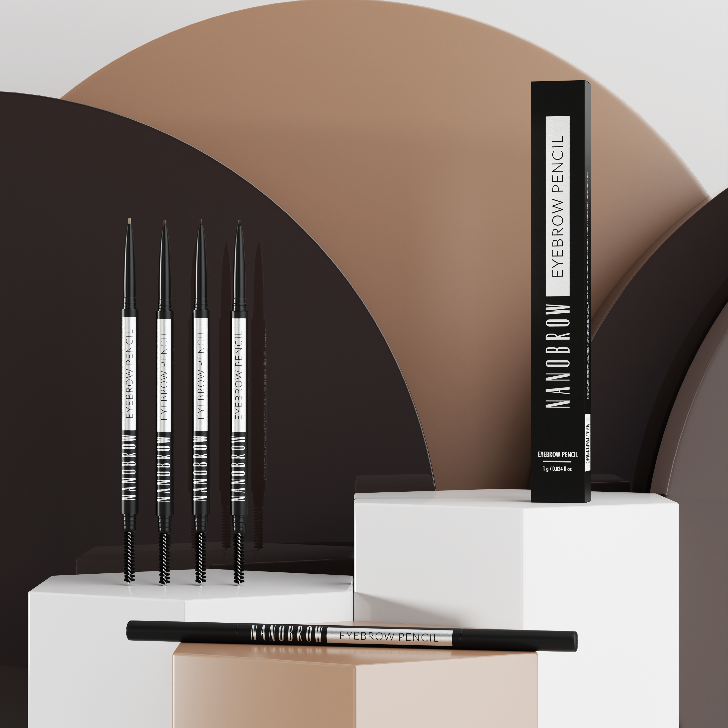 Ultrapontos szemöldökceruza kefével. Ismerd meg a Nanobrow Eyebrow Pencil-t!